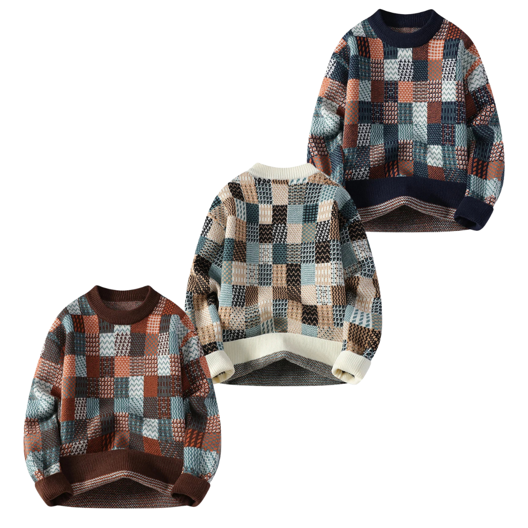 Heritage Patchwork Sweater