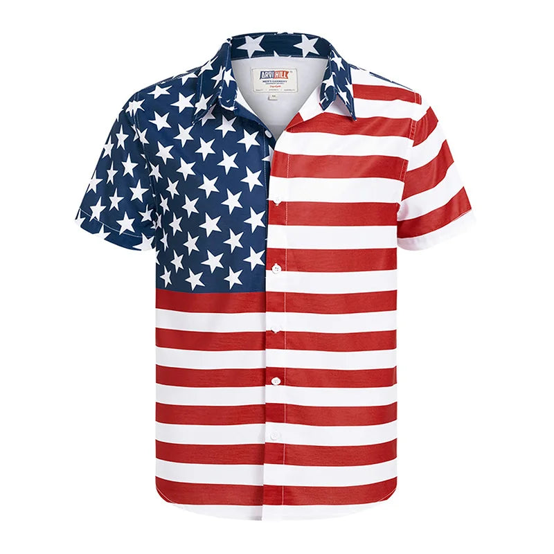 Stars & Stripes Shirts to 3XL