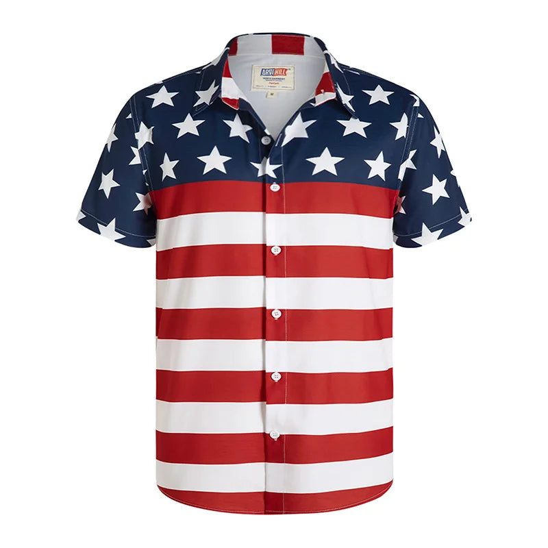 America Flag Graphic Shirts to 3XL